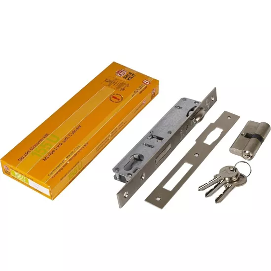 Kale 155 U 20 mm Silindirli Makaralı Kilit Nikel